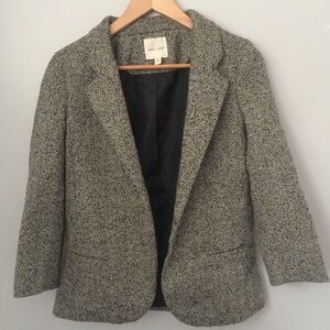 Silence + Noise Tweed Blazer Jacket UO